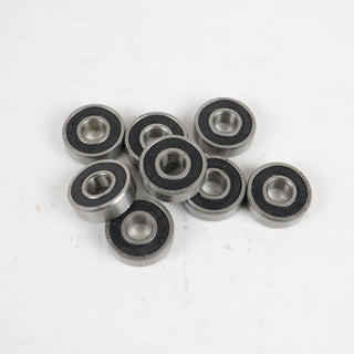 NO BOX Skateboard Bearings Bones Super Reds 8-Pack 8mm Precision Size 608 (Standard)