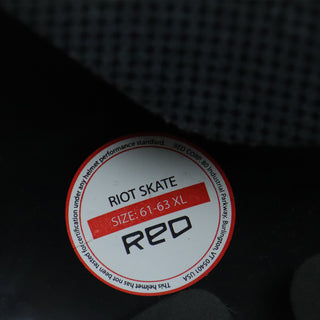 Out of Box Red Helmet Black Size XL