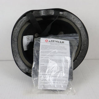Out of Box Airwalk Helmet  Black Adult OSFA