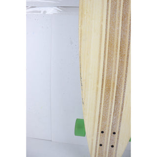 Scratched Paradise Longboard Complete 9.75" x 41" Bamboo Inlay Stalks Concave Pintail Shape