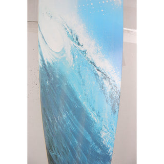 Scratched Paradise Longboard Complete Mavricks Surf Wave Pintail 9" x 47.75"