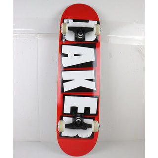 Blem Baker Skateboard Complete Brand Logo White 8.5"