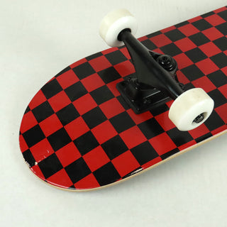 Blem Krown Skateboard Complete Rookie Red/Black Checkers 7.75"