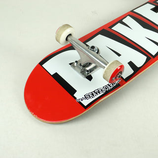 Blem Baker Skateboard Factory Assembled Complete Logo Red/White 8.0"