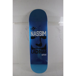 Blem Opera Skateboard Deck Nassim Mask Blue 8.5" x 32.2" Cosmetic
