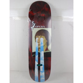 Blem Opera Skateboard Deck Drama Red 8.375" x 31.5" Cosmetic