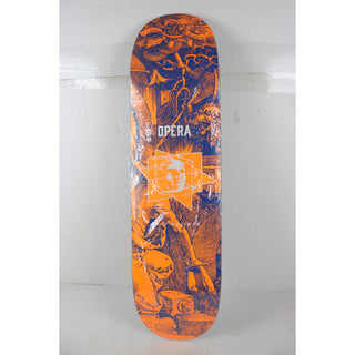 Blem Opera Skateboard Deck Clay Kreiner Orange 8.25" x 32.3" Cosmetic