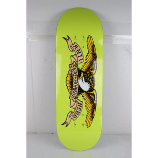 Blem Anti Hero Skateboard Deck Shaped Eagle Horse Pill Yellow 10" x 31.85" with Grip