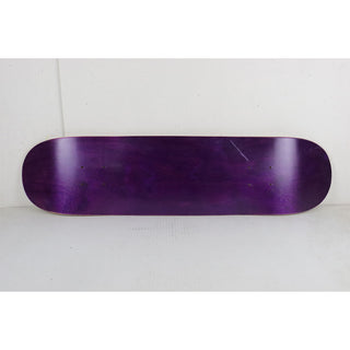 Scratched Moose Blank Skateboard Deck Stain Purple 7.75"
