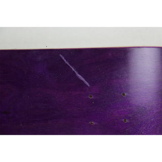 Scratched Moose Blank Skateboard Deck Stain Purple 7.75"