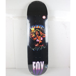 Scratched Deathwish Skateboard Deck Jamie Foy Jaws Black 8.38" x 32"