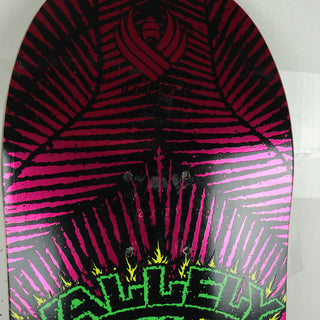 Blem Powell Peralta Skateboard Deck Flight Mike Vallely Elephant Pink Foil 8.63" with Grip