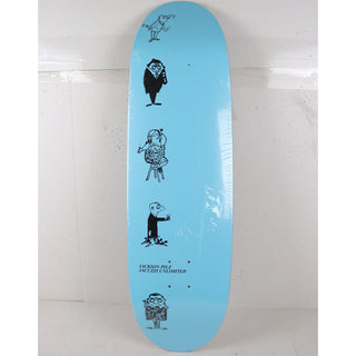 Blem Jacuzzi Skateboard Deck Pilz Egg Blue 9.125" x 32.25" Cosmetic
