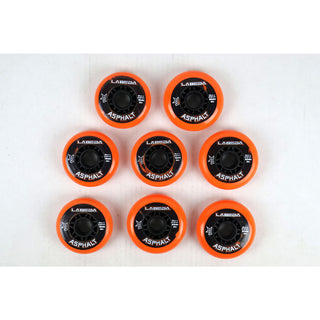 Blem Inline Hockey Wheels Labeda Asphalt 76mm/80mm Hilo Orange Cosmetic