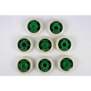 Blem Inline Hockey Wheels Labeda Asphalt 80mm White Cosmetic