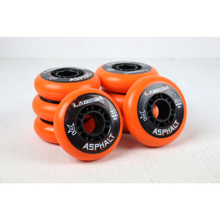Blem Inline Hockey Wheels Labeda Asphalt 76mm/80mm Hilo Orange Cosmetic
