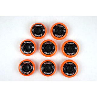 Blem Inline Hockey Wheels Labeda Asphalt 76mm/80mm Hilo Orange Cosmetic