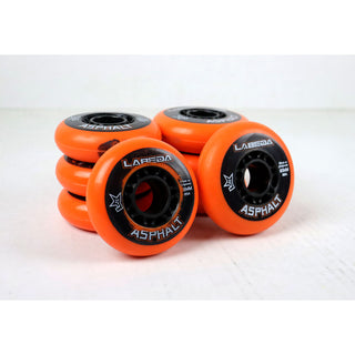Blem Inline Hockey Wheels Labeda Asphalt 76mm/80mm Hilo Orange Cosmetic