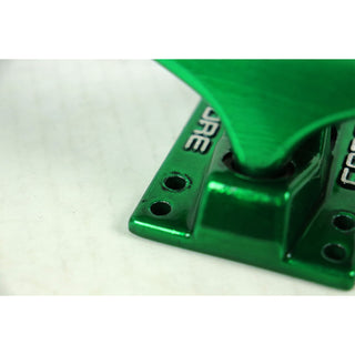 Blem Core Hollow Skateboard Trucks 5.5 (8.25") Green / Green Base