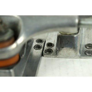 Blem Blank Skateboard Trucks Silver 5.0 (Missing Hardware)