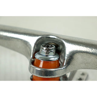 Blem Independent Skateboard Trucks 215 Silver Retro Style Pair 10" Axle