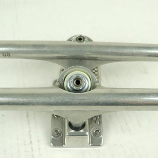 Blem Ace Skateboard Trucks AF1 Hollow Silver 80 (10.0" Axle) Pair