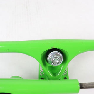 Blem Paris Longboard Trucks 180mm V2 Green Damaged, For Parts