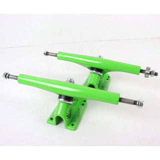 Blem Paris Longboard Trucks 180mm V2 Green Damaged, For Parts