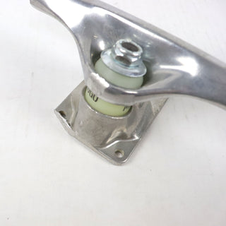 Blem Mini Logo Skateboard Trucks 8.0" Polished Silver Damaged, For Parts