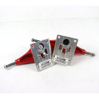 Blem Venture Skateboard Trucks 5.2 (8.0") Standard Red/Silver Cosmetic
