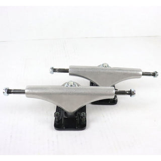 Blem Bullet Skateboard Trucks 8.25" Polished with Mounting Hardware Silver Used