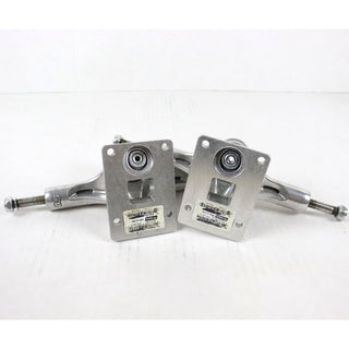 Blem Slappy Skateboard Trucks 8.5" ST1 Inverted Hollow Silver Used, Damaged, For Parts