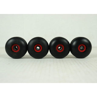 Blem Skateboard Wheels 52mm x 32mm Black 97A with Bearings