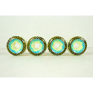 Blem Slime Balls Skateboard Wheels 57mm Saucers 95A White