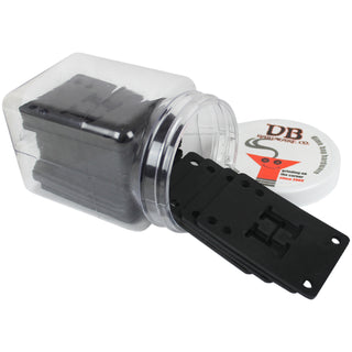 Dime Bag Hardware Shop Display 1/8" Riser Pad 12 Pack Black