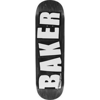 Baker Skateboard Deck Brand Logo Veneers B2 Black 8.25"
