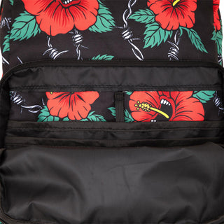 Santa Cruz Skateboards Bag Screaming Hibiscus Beach Bag Black