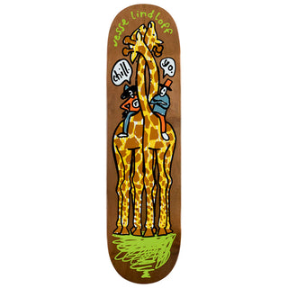 Foundation Skateboard Deck Lindloff Back Off Bro (Assorted) 8.5" x 32.35"