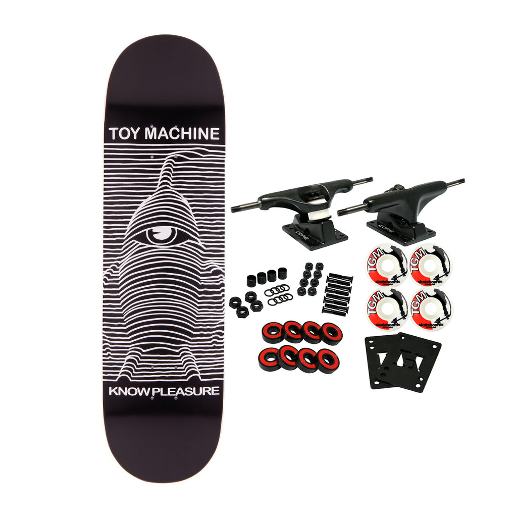 Toy Machine Complete Toy Division Black 8.0
