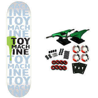 Toy Machine Complete Drip White 8.0" x 31.85"