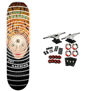 Toy Machine Skateboard Complete Leabres Third Eye 8.25" x 31.75"