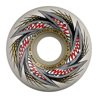 Bones Skateboard Wheels 54mm Skatepark Formula P5 SPF Pool Sharknado 81B White