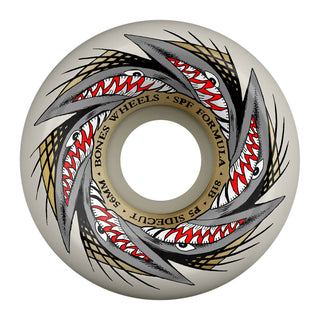 Bones Skateboard Wheels 56mm Skatepark Formula P5 SPF Pool Sharknado 81B White