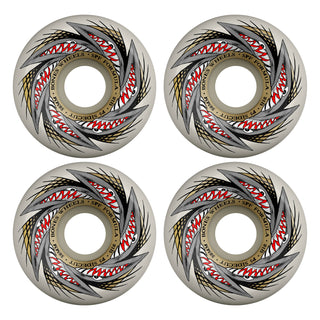 Bones Skateboard Wheels 58mm Skatepark Formula P5 SPF Pool Sharknado 81B White