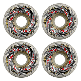 Bones Skateboard Wheels 60mm Skatepark Formula P5 SPF Pool Sharknado 81B White