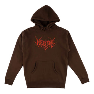 Welcome Skateboards Hoody Big Splinter Brown/Red
