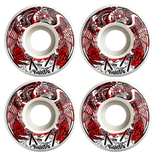 Bones Skateboard Wheels 54mm Peg-Leg-Asus V1 Standard STF 103A White