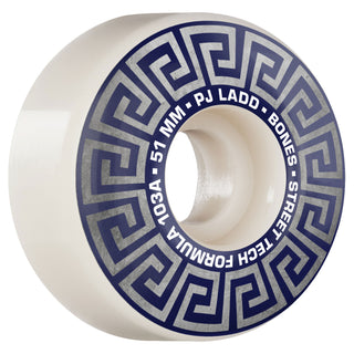 Bones Skateboard Wheels 51mm STF V1 Ladd 103A White