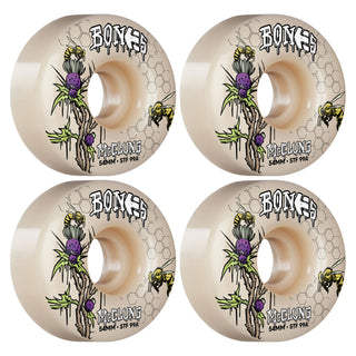 Bones Skateboard Wheels 54mm STF V1 McClung Etnies 99A White