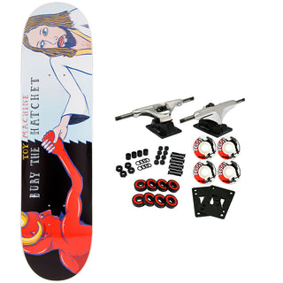 Toy Machine Skateboard Complete Bury the Hatchet Symmetrical 9.0" x 32.25"